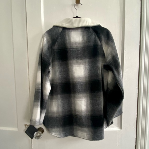 Marc New York Women’s Plaid Half Zip Jacket - Picture 8 of 10